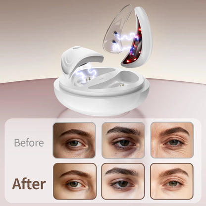 Portable under Eye Patches with Red Light Therapy & Microcurrent Eye Patch for Dark Circles & Anti-Aging