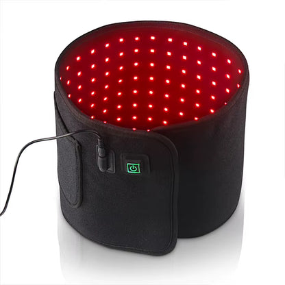 OEM ODM Home Use Pain-Relief 660Nm 850Nm Red Light Therapy Belt Physical Equipment 60W Infrared Light Waist Wrap Belt