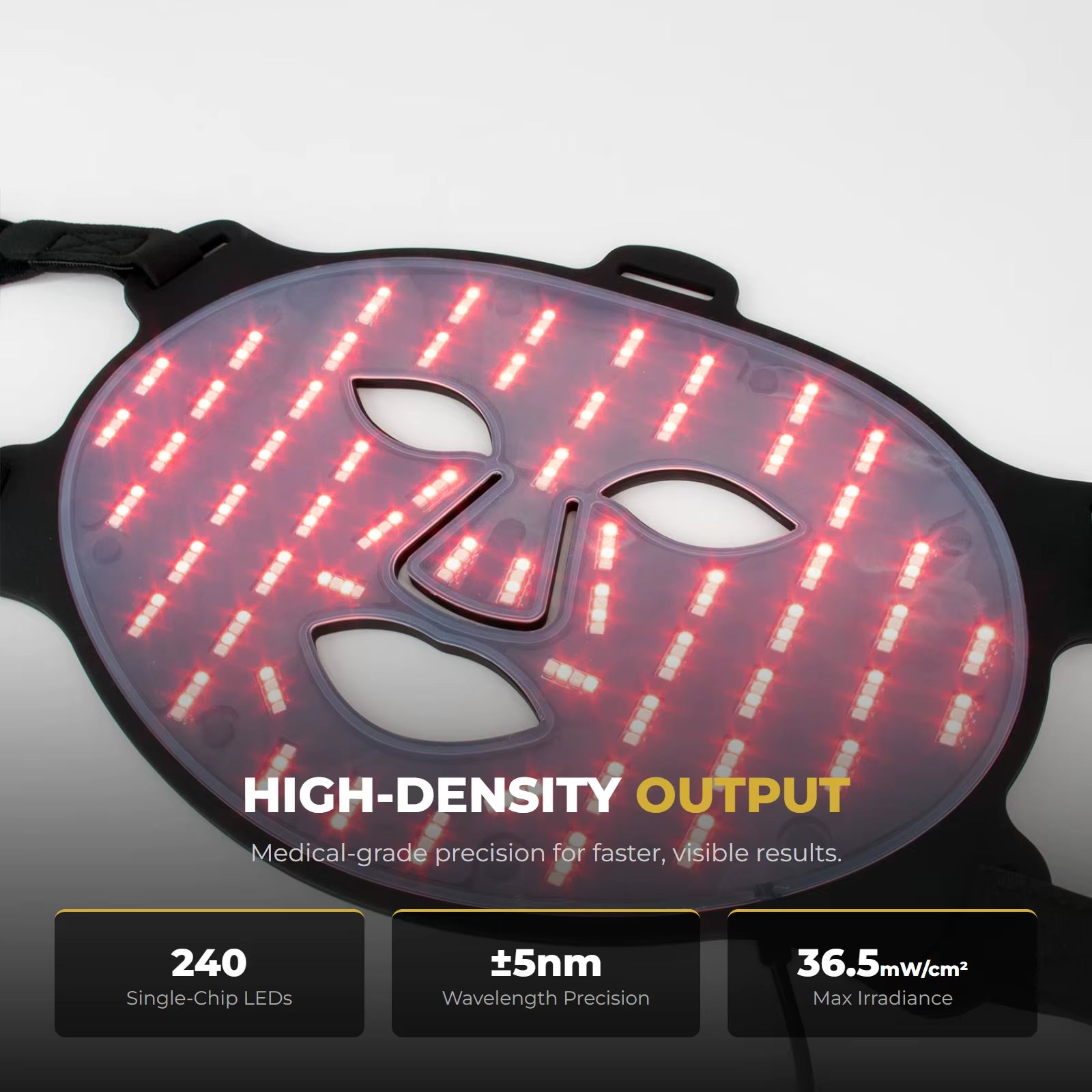 Ready to Ship US Stock Sunsred 510K 4 Color LED Red Light Therapy Mask near Infrared