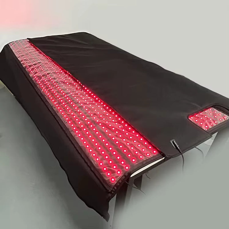 US Spot 180Cm Full Body Therapy Mat Custom Design Blanket LED Red Light Sleep Bag for Head Body Health Care Sleep & Infrared Bed