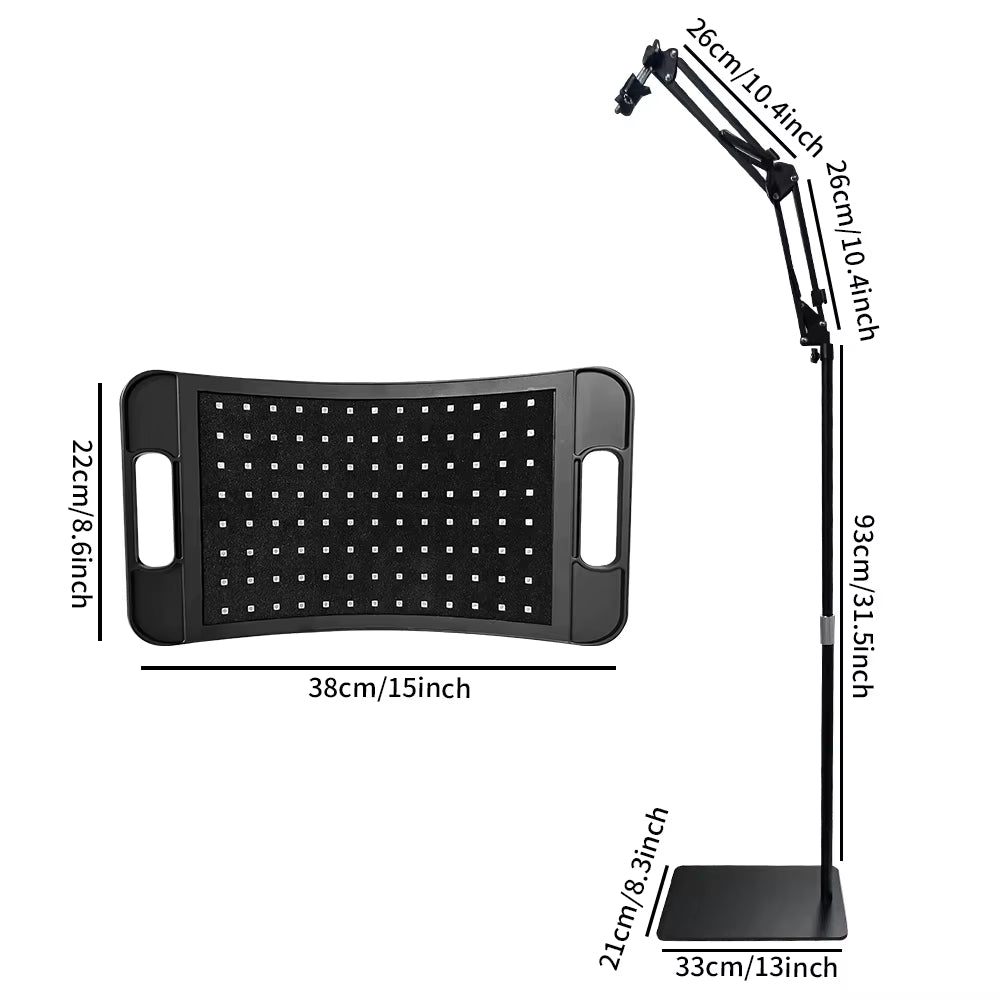 US Spot Goods Red Light Therapy Panel 660Nm 850Nm LED Device with Adjustable Stand for Face Body Skin Care