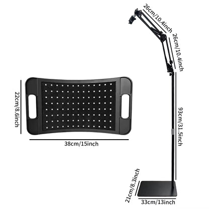 US Spot Goods Red Light Therapy Panel 660Nm 850Nm LED Device with Adjustable Stand for Face Body Skin Care