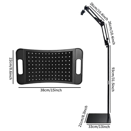US Spot Goods Red Light Therapy Panel 660Nm 850Nm LED Device with Adjustable Stand for Face Body Skin Care