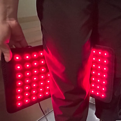 Red Light Therapy Waist Wrap | 660nm/850nm LED Belt with Timer for Pain Relief