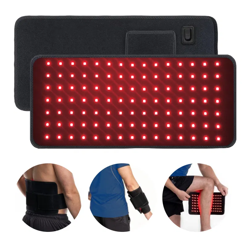 Red Light Therapy Waist Wrap | 660nm/850nm LED Belt with Timer for Pain Relief